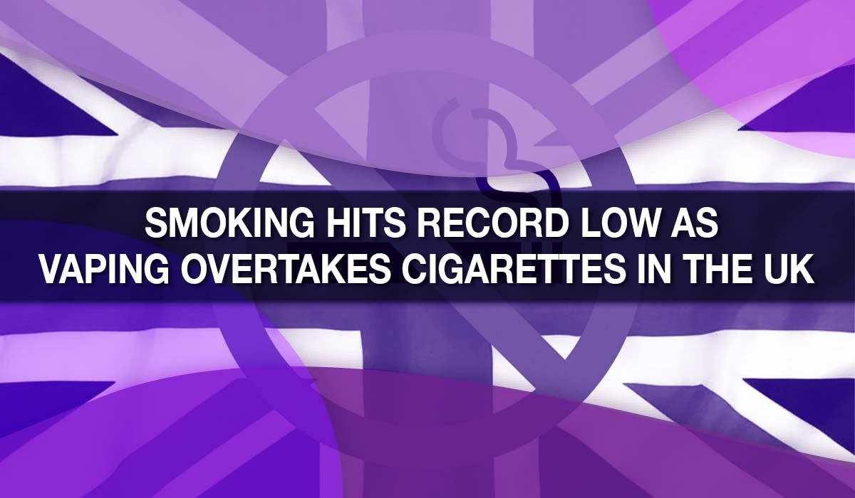 Smoking Hits Record Low as Vaping Overtakes Cigarettes in the UK 