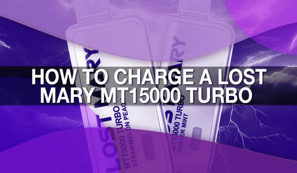 How to Charge a Lost Mary MT15000 Turbo 