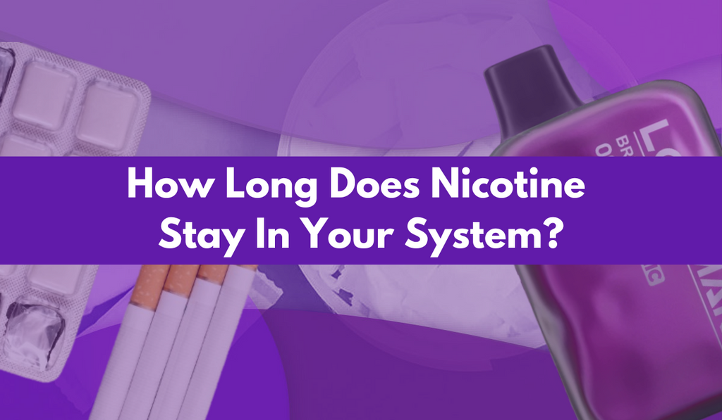 How Long Does Nicotine Stay in Your System Mi One Brands