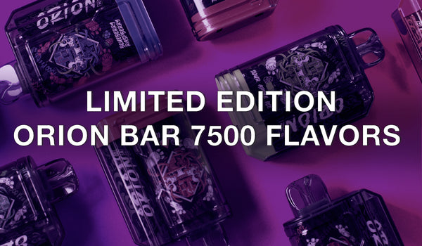 Review: Orion Bar 7500 Limited Edition Flavors