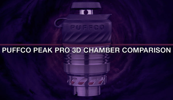 Smart Rig Showdown: Puffco Peak Pro 3D versus Peak Pro 3D XL Chamber