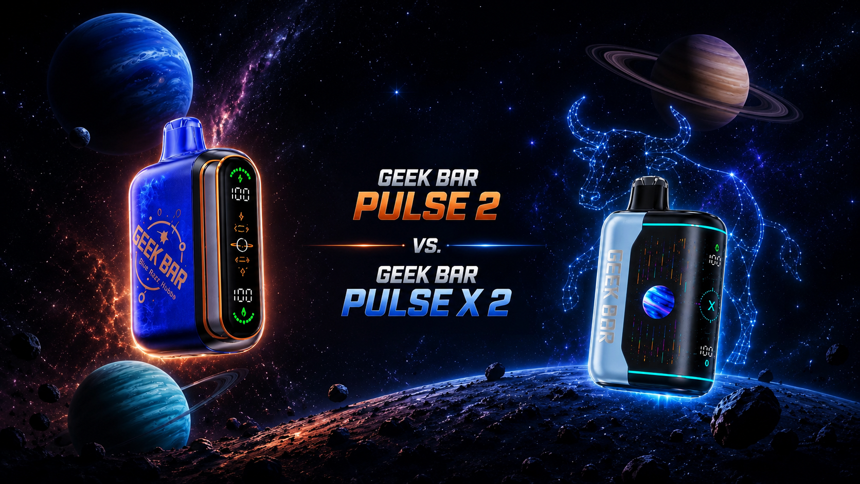 Geek Bar Pulse 2 versus Geek Bar Pulse X 2