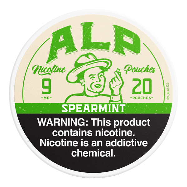 9mg Spearmint ALP Pouches