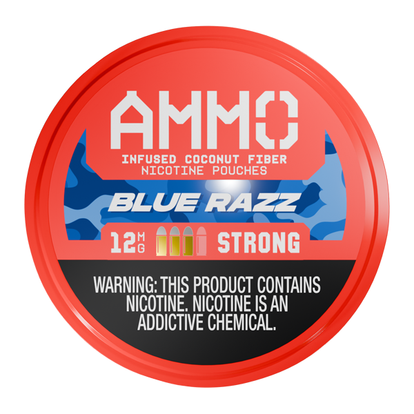 Blue Razz AMMO Pouches 12mg