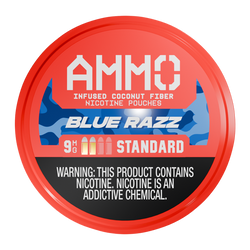 Blue Razz AMMO Pouches 9mg