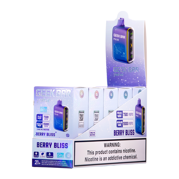 Berry Bliss Geek Bar Pulse Vapes Berry Bliss Geek Bar Pulse Vapes