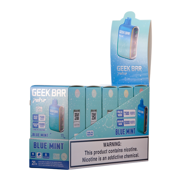 Blue Mint Geek Bar Pulse 5-Pack
