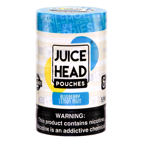 Blueberry Lemon Mint Juice Head Nicotine Pouch 6mg 5-Pack