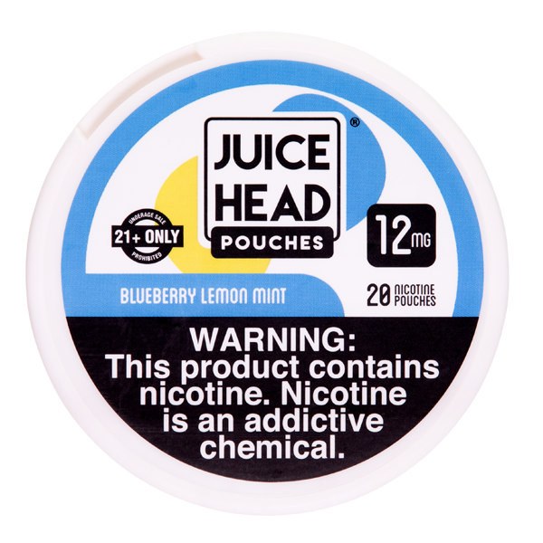 Blueberry Lemon Mint Juice Head Nicotine Pouch 12mg