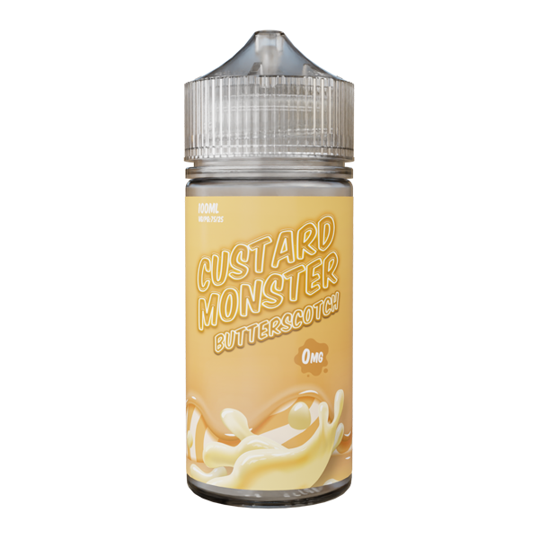 Butterscotch MONSTER LABS Custard Monster ZERO Nicotine 100ml