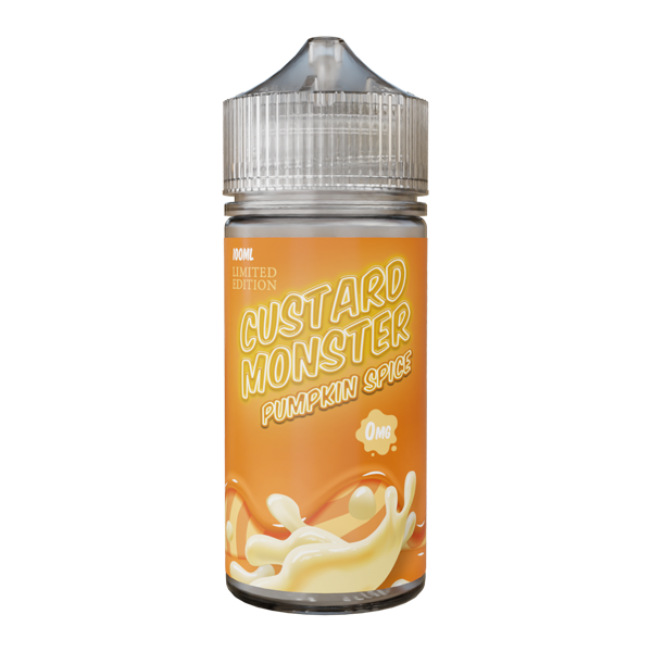 Pumpkin Spice MONSTER LABS Custard Monster ZERO Nicotine 100ml