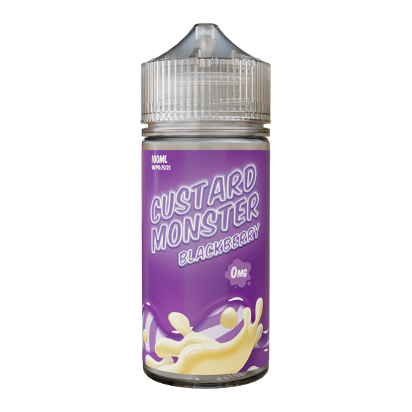 Blackberry MONSTER LABS Custard Monster ZERO Nicotine 100ml