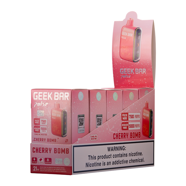 Sagittarius Cherry Bomb Geek Bar Pulse 5-Pack