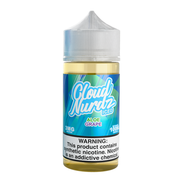 Aloe Grape Cloud Nurdz Iced eJuice