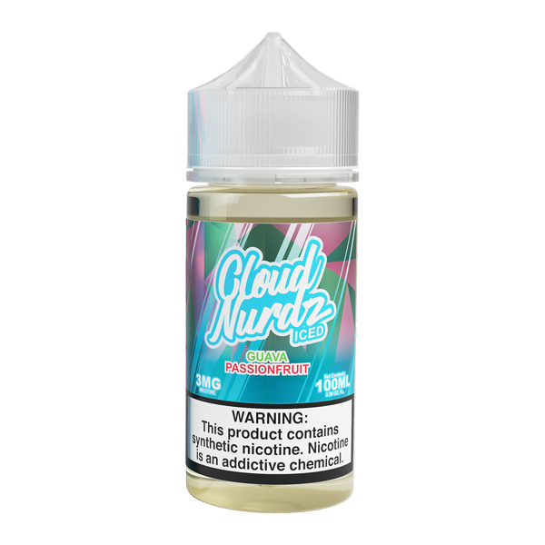 Guava Passion Cloud Nurdz Iced eJuice