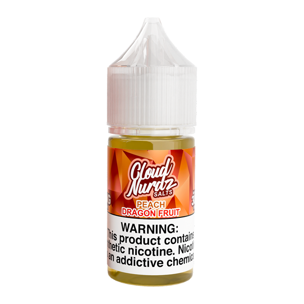 Peach Dragon Fruit Cloud Nurdz Salts Vape Juice