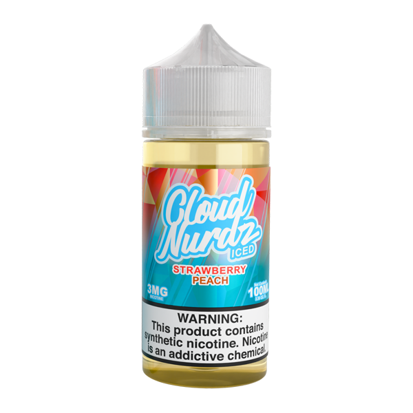 Strawberry Peach Cloud Nurdz Iced eJuice