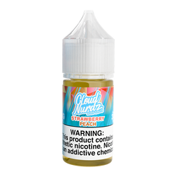 Strawberry Peach Cloud Nurdz Iced Salts Vape Juice