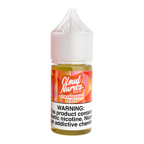 Strawberry Peach Cloud Nurdz Salts Vape Juice