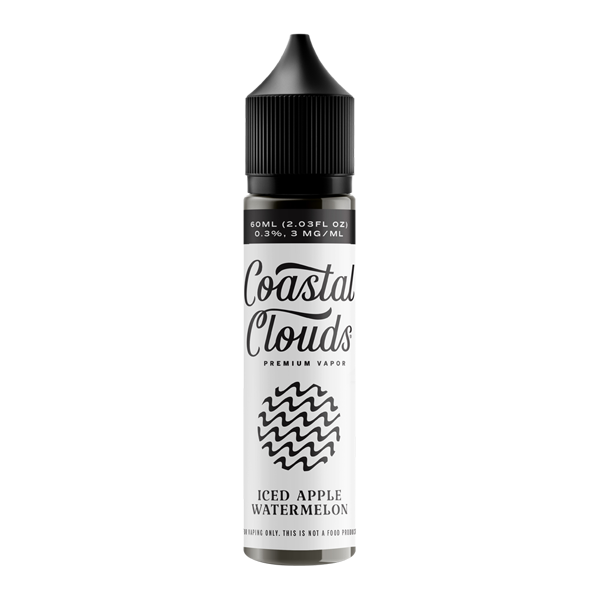 Apple Watermelon ICED - Coastal Clouds TFN E-Juice 60ml