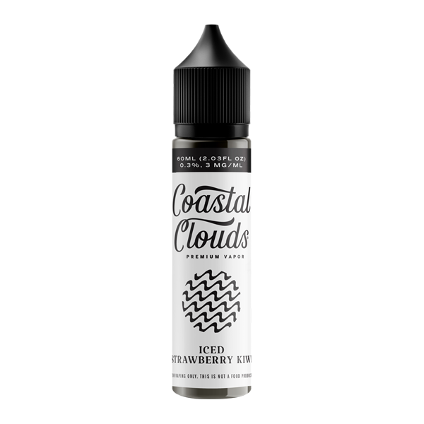 Strawberry Kiwi ICED - Coastal Clouds TFN E-Juice 60ml