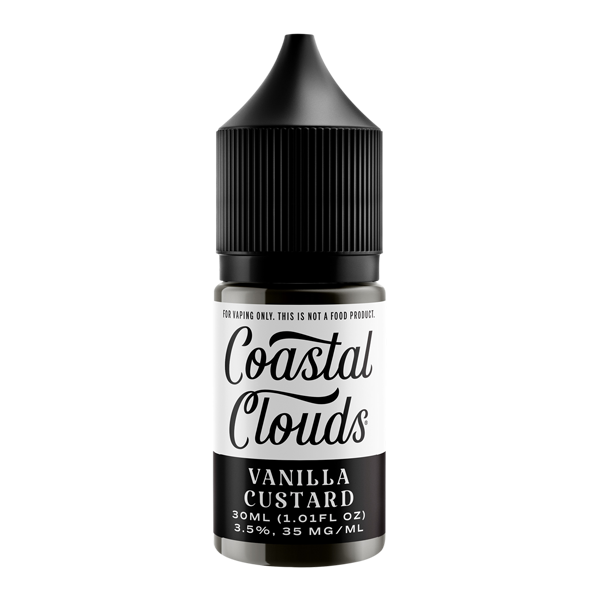 Vanilla Custard Coastal Clouds Salt Nic