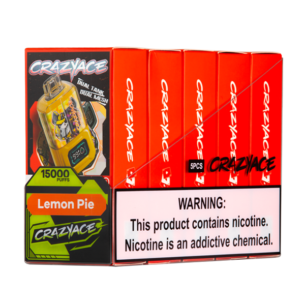 Lemon Pie B1500 Crazy Aces Disposables 5-Pack