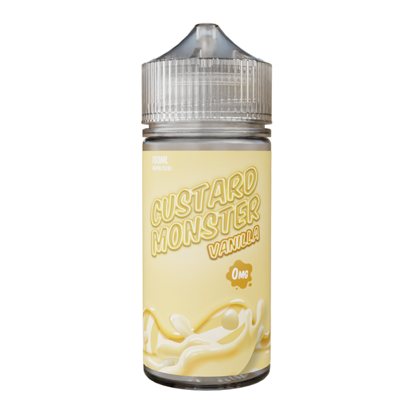 Vanilla MONSTER LABS Custard Monster ZERO Nicotine 100ml
