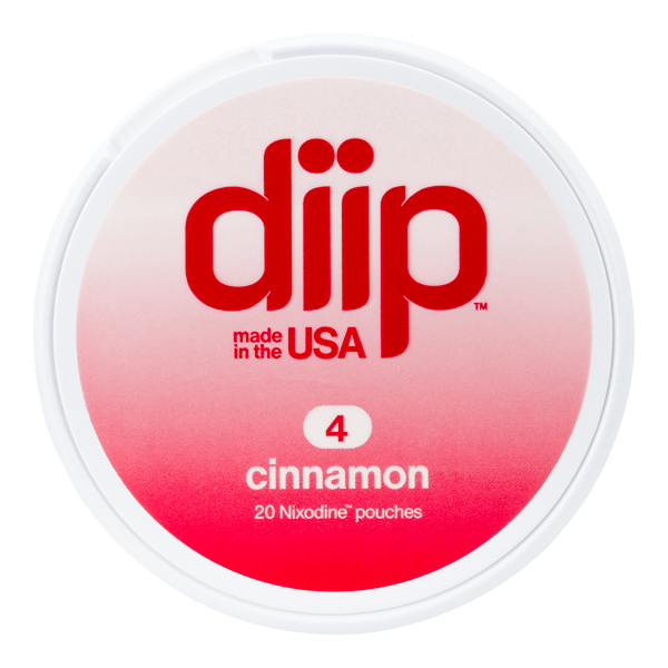 4 Cinnamon DIIP Reset Nixodine Pouches