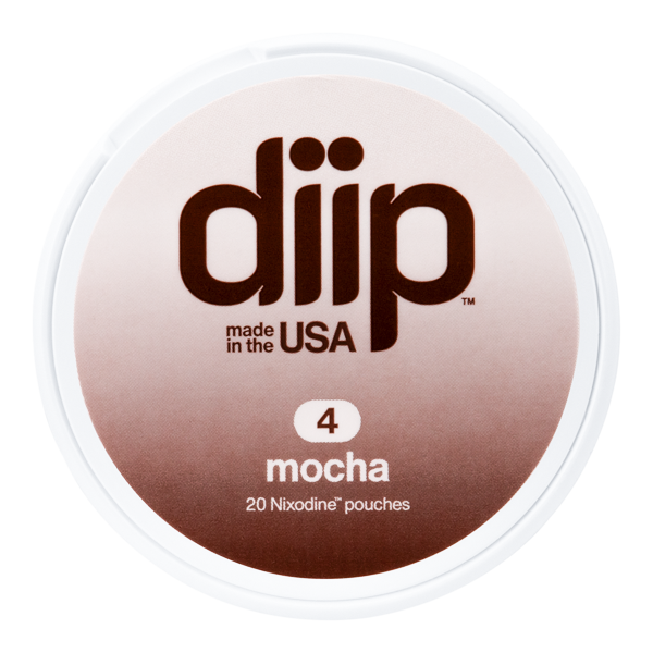 4 Mocha DIIP Reset Nixodine Pouches