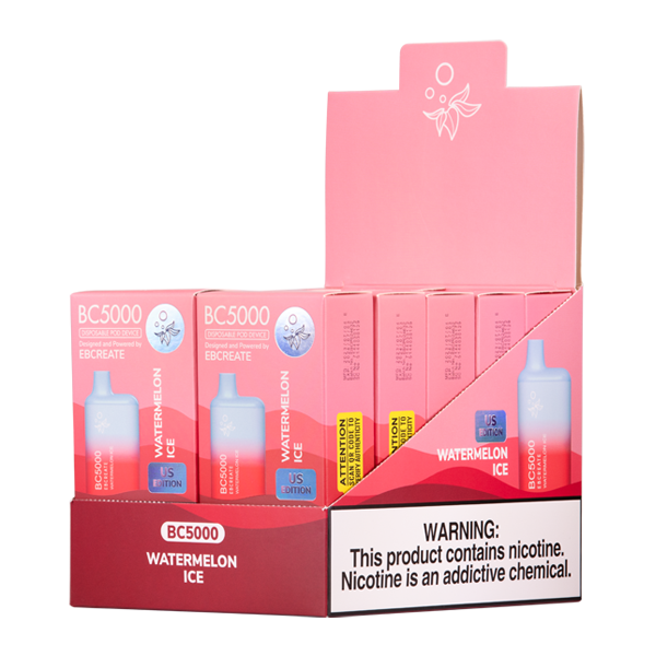 Watermelon Ice Elf Bar BC5000 Vape Watermelon Ice Elf Bar BC5000 Vape