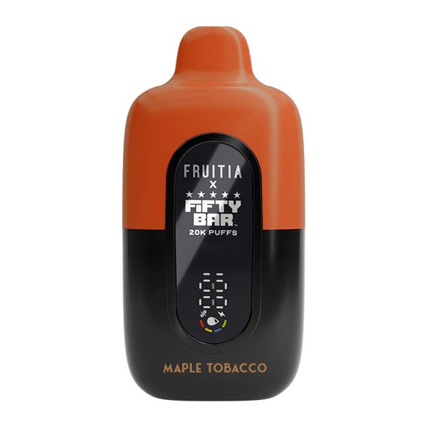 Maple Tobacco FRUITIA X Fifty Bar 20K