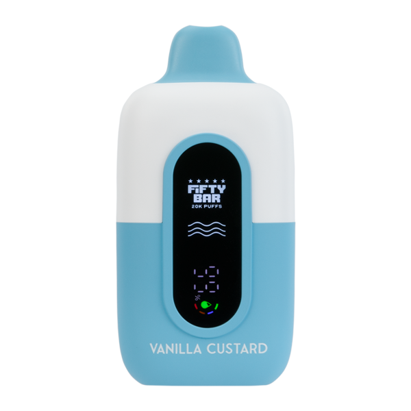 Vanilla Custard FIFTY BAR 20K Nixodine