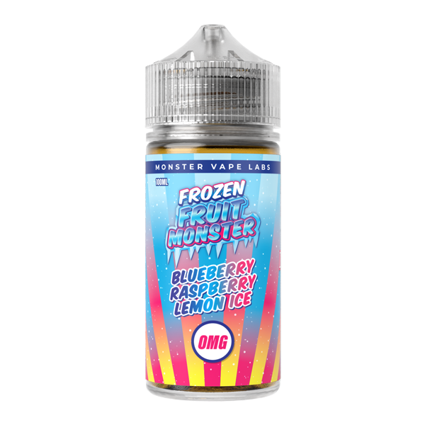 Blueberry Raspberry Lemon Ice MONSTER LABS Zero Nic 100mg