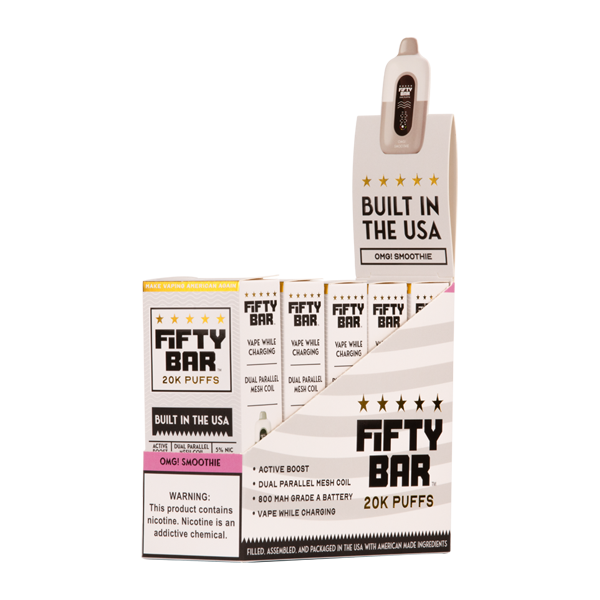 Omg! Smoothie Fifty Bar 20K Vape 5pack