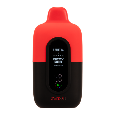 Swedish Fish FRUITIA X Fifty Bar 20K Vape