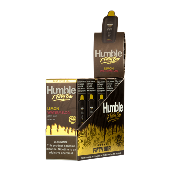 Lemon Watermelon HUMBLE X Fifty Bar 20K Vapes