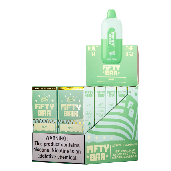 fifty bar vape yeti mint Your Complete Adult Vaping Buyer's Guide to Fifty Bar Yeti Mint