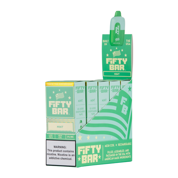 Mint Fifty Bar Vape 5-Pack