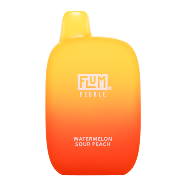 Watermelon Sour Peach Flum Pebble for sale in california | https://flummelloflavorsshop.com/