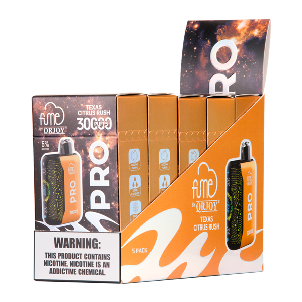 Texas Citrus FUME PRO 30K Vapes