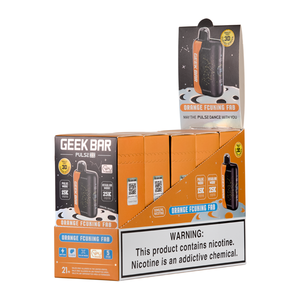 Orange Fcucking Fab Geek Bar Pulse X Vape – Mi-One Brands