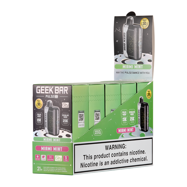 Miami Mint Geek Bar Pulse X Vape – Mi-One Brands