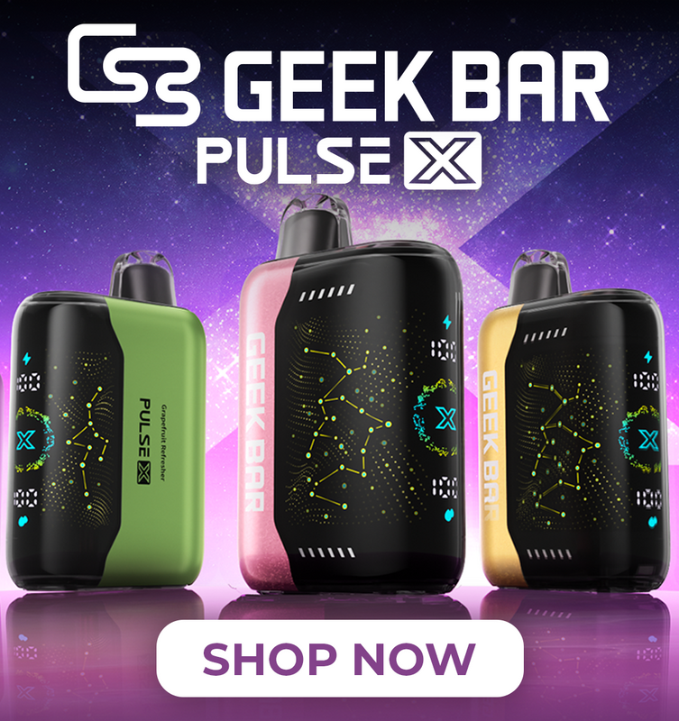 Geek Bar Pulse X Mobile Homepage Banner