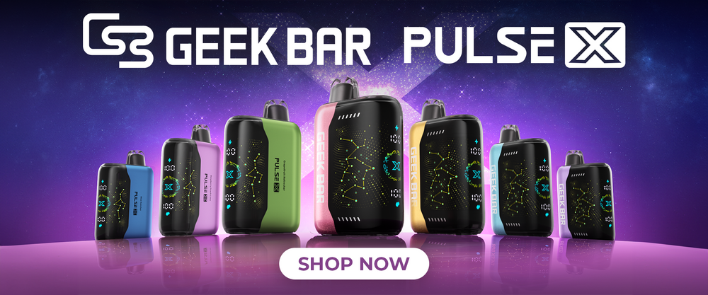 Geek Bar Pulse X Home Page Banner
