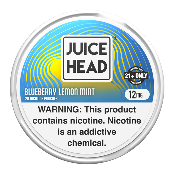 Blueberry Lemon Mint Juice Head Nicotine Pouch 12mg