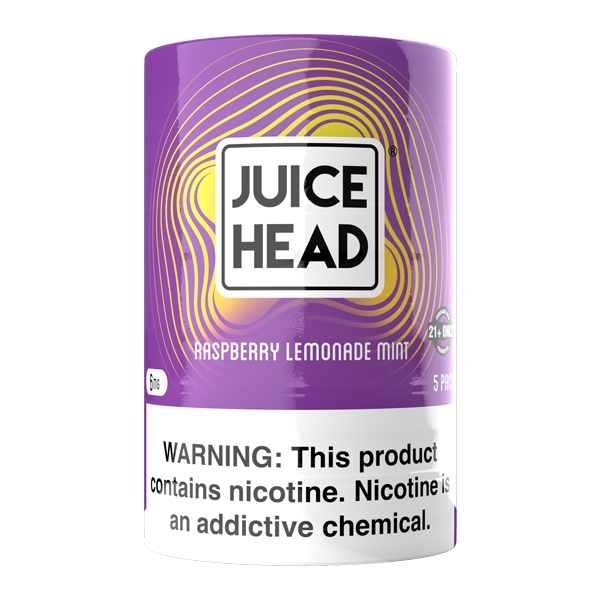Raspberry Lemonade Mint Juice Head Nicotine Pouch 6mg 5-Pack