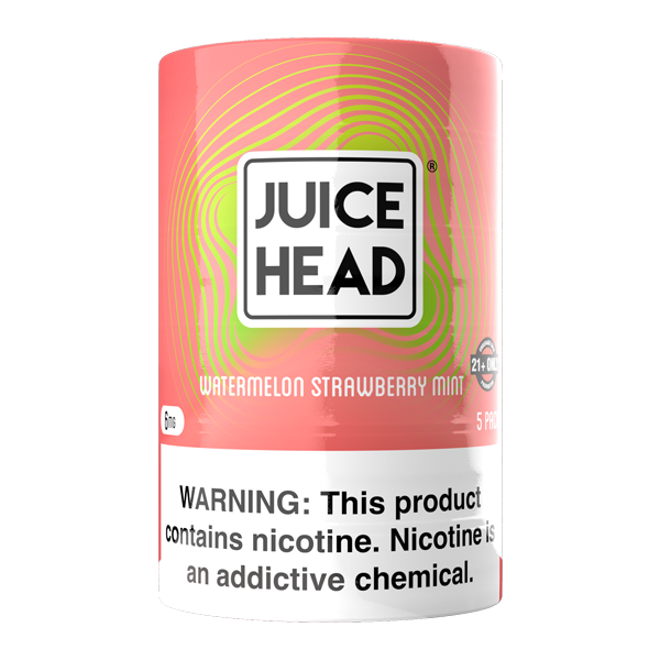 Watermelon Strawberry Mint Juice Head Nicotine Pouch 6mg 5-Pk
