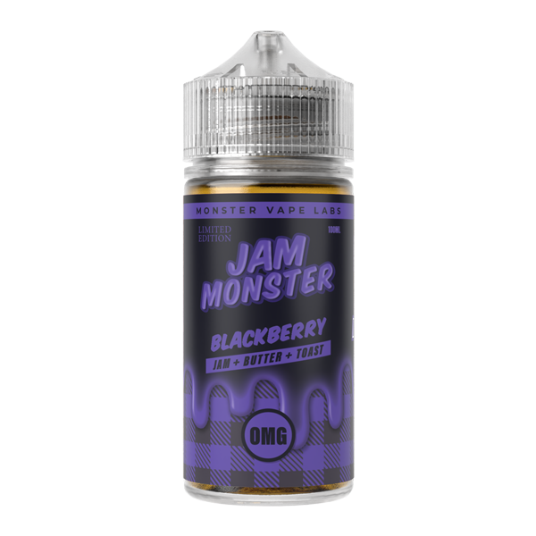 Blackberry MONSTER LABS Jam Monster ZERO Nicotine 100ml
