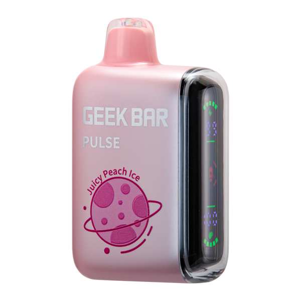 Juicy Peach Ice Geek Bar Pulse Vape